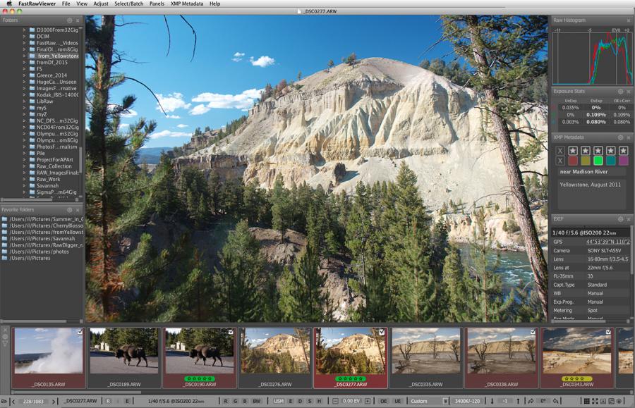 FastRawViewer for Mac 1.3.6 破解版 - RAW图片查看工具