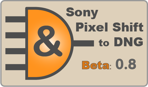 SonyPixelShift2DNG Beta 0.8